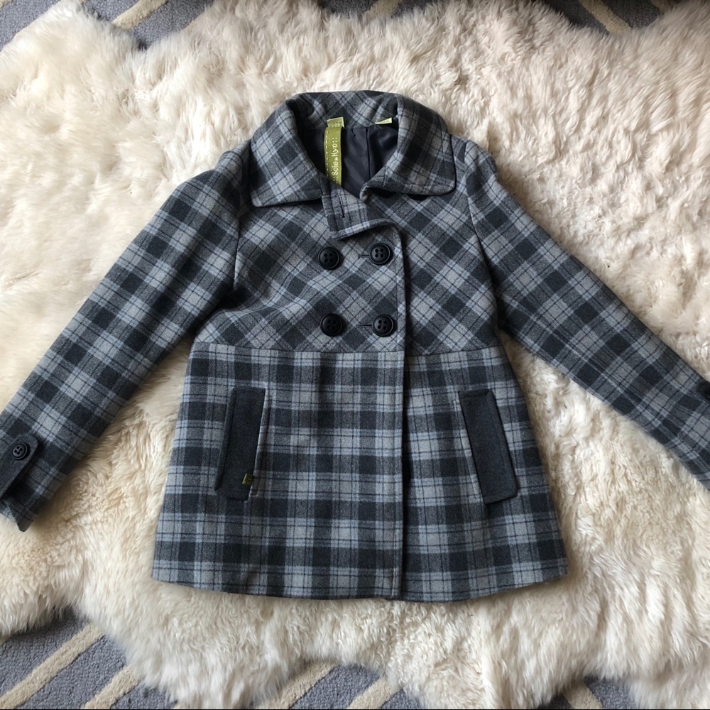 SOIA & KYO wool pea coat
